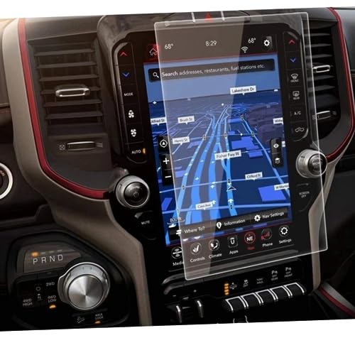 Verre trempé pour Ram 1500 2500 3500 écran tactile navigation 12-Pouce