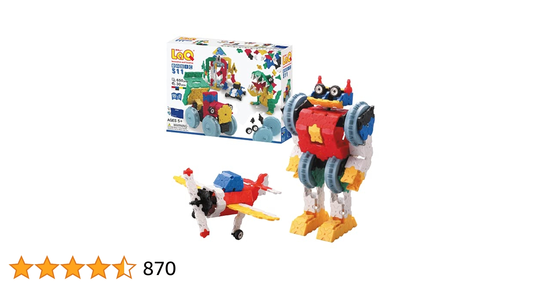 LaQ BASIC ラキュー　ベーシック　5000 Amazon.co.jp: ラキュー (LaQ) ベーシック(Basic) 5000 : おもちゃ