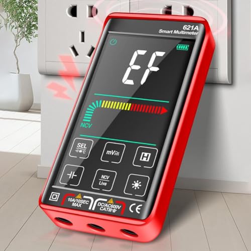 Multimètre 9999 comptes écran tactile pour éviter les pannes de pile