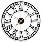 Klassisches und schlichtes Design: Sicherlich nicht nur zum Anzeigen der Zeit, 16-Zoll-Wanduhren sind perfekt, um Ihrer Wand einen kunstvollen Reiz zu verleihen. Perfekt für Schlafzimmer, Schule, Büro, Wohnzimmer, Küche oder kommerzielle Anwendungen.