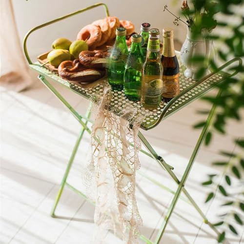 Table d'appoint pliante pour jardin et terrasse | Table de bistrot résistante aux intempéries