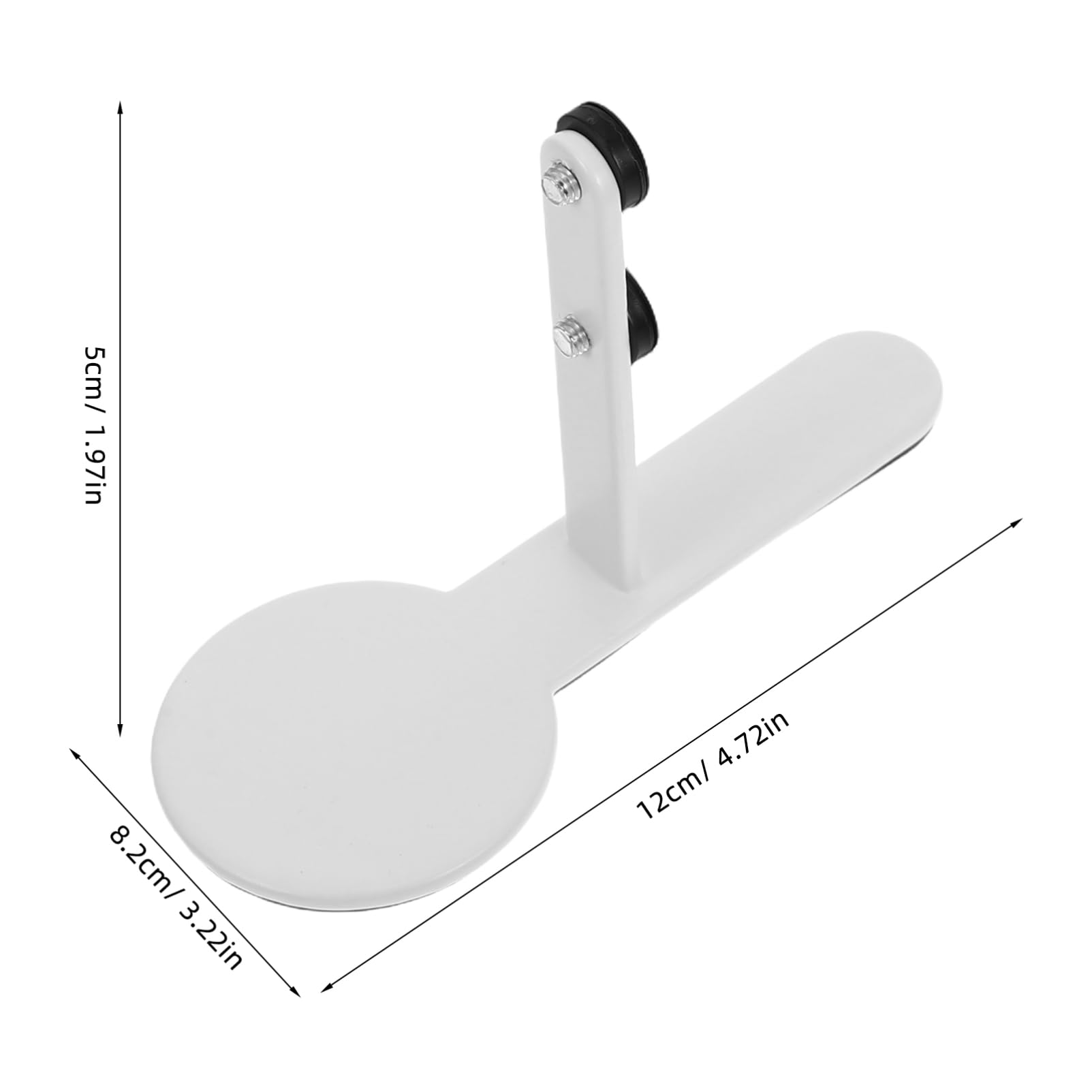 MUCKLILY Iron Pegboard Bracket Connector Desk Holder Easy Install Multi- Pegboard Organizer Accessories