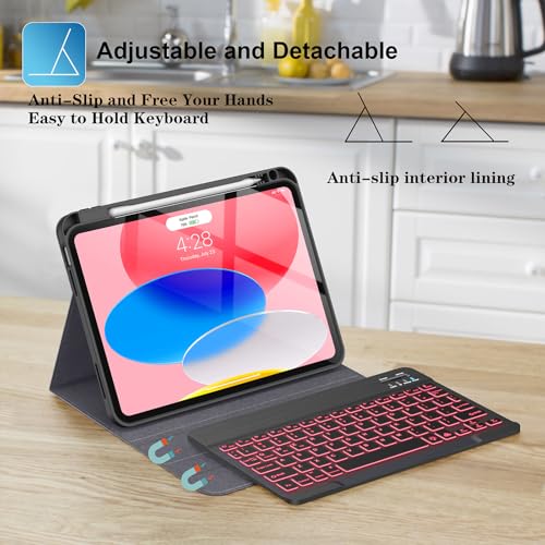 Coque clavier iPad 11 pouces avec porte-crayon pour ne plus perdre votre stylet - 4