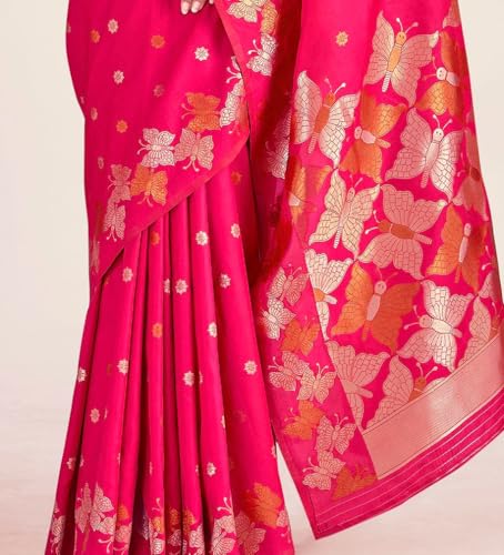 Image of Flosive Women's Kanchipuram Silk Saree