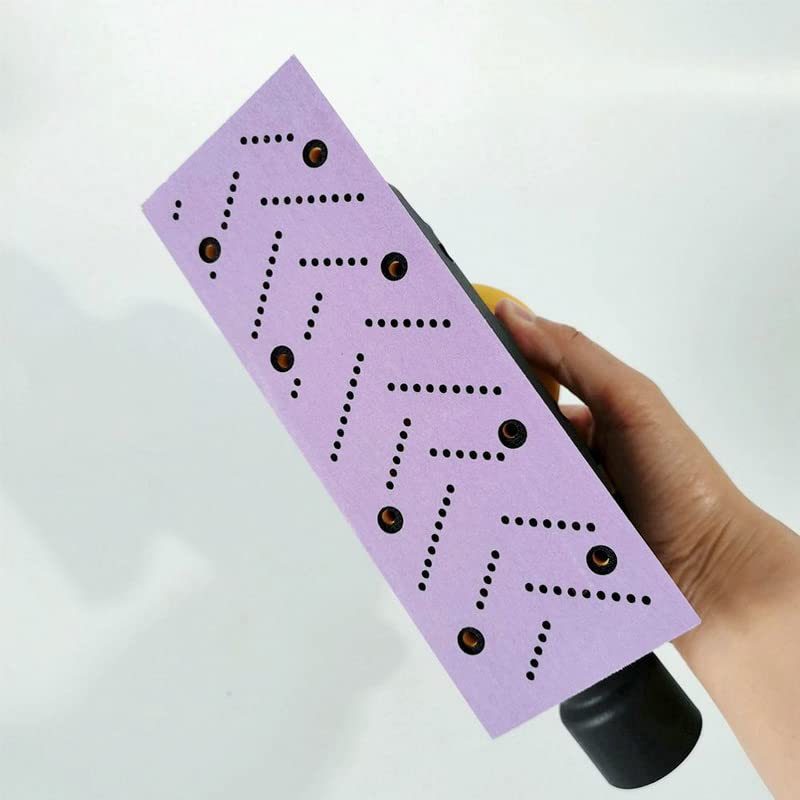 12M 70MM Carta Vetrata Piallata A Mano Affollamento Rettifica A Secco Foglio Abrasivo Strappato A Mano Rotolo Per Levigatrice Rettangolare Lucidatura Auto (240 Grit)