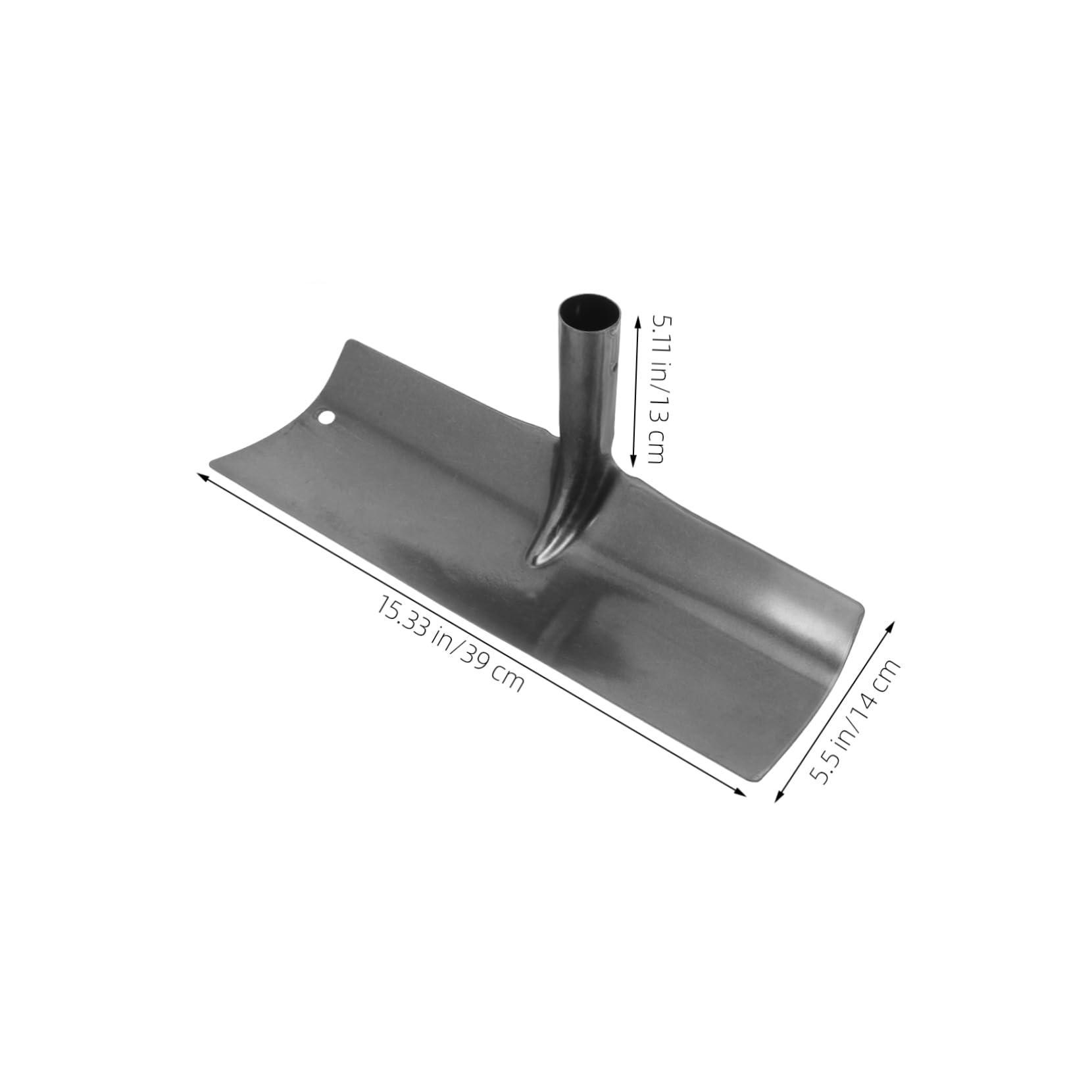 Besportble Pala De Limpieza Multifuncional para EstiéRcol De Aves De Corral Rastrillo De Metal para JardíN con Cabeza Ancha para Gallinero Y Granja 15.4 Pulgadas