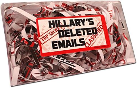 Miniatura 2 de Gears Out Correos electrónicos eliminados de Hillary - Regalo de broma de correos electrónicos de Hillary - Regalos divertidos de Hillary - Elección