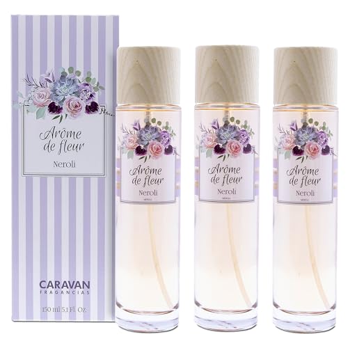 3x Frasco 150 ml Caravan arome de fleur neroli