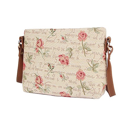 Image of Signare Tapestry Crossbody Bag Sling Shoulder Purse for Women