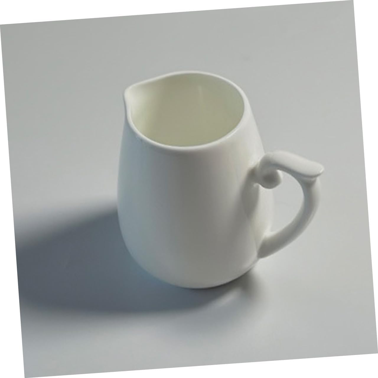 5pcs Ceramic Jug Stylish Syrup Pitcher for Coffee Sauce Lattes Modern Design Easy to Handle for Coffee Bars Home Use
