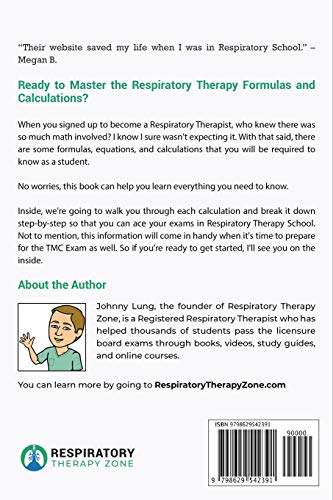 Respiratory Therapy Formulas And Calculations: Reference Guide And Practice Problems #TOP1