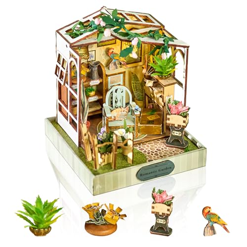 Maison miniature en bois kit DIY : le cadeau de Noël et d'anniversaire idéal