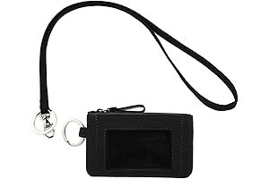 Premium Women's ID Holder Wallet with Lanyard