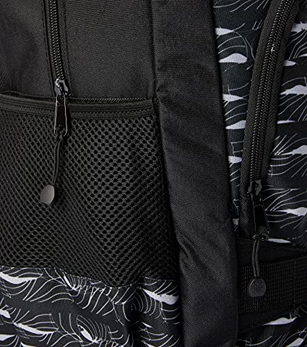 Mochila casual, Poliester, Unissex, Preta