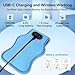 Baby Vibrating Sleep Soother, Portable Vibrating Pad with 3 Adjustable Modes & 90 Min Timer, Gentle Soothing Vibration Aid for Newborns, Crib Vibrating Soother Use for Home Travel Bassinet Strollers