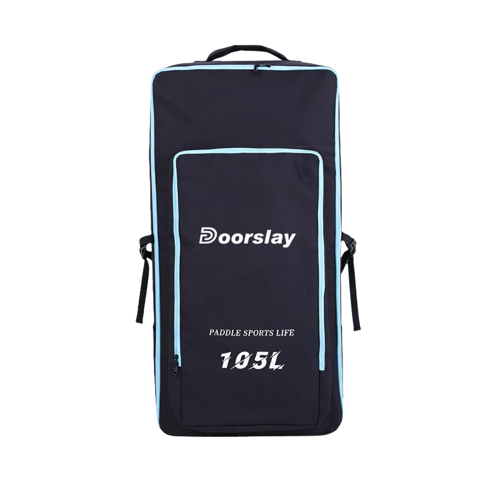 doorslay 105/125L Inflatable Paddleboard Bag Board Bag Surfboard Backpack Stand Up Board Wide Shoulder Backpack with Ergonomic Support for Comfortable Carrying (105)