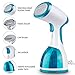 Minetom Garment Steamer for Clothes -1000W Portable Powerful Handheld Clothes Steamer with 260ml High Capacity, 40s Fast Heat-up, Wrinkle Remover, Clean and Sterilize, Best for Home and Travel