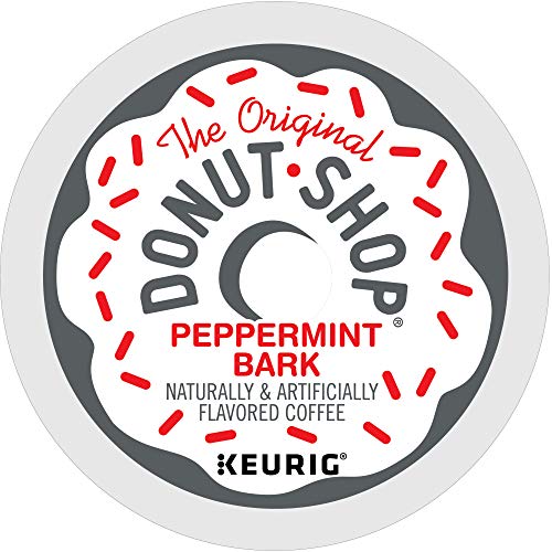 The Original Donut Shop Peppermint Bark, Single-Serve Keurig K-Cup Pods, Flavored Light Roast Coffee - //coolthings.us