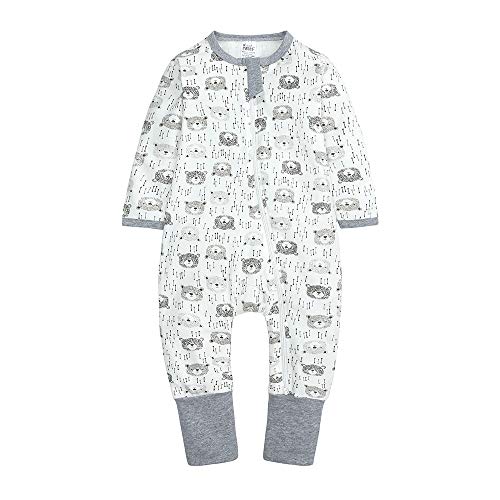 Baby Footies Double Zipper Romper Infant Boys Girls Cotton Bodysuit PJS 1 Piece Graphic Pajamas