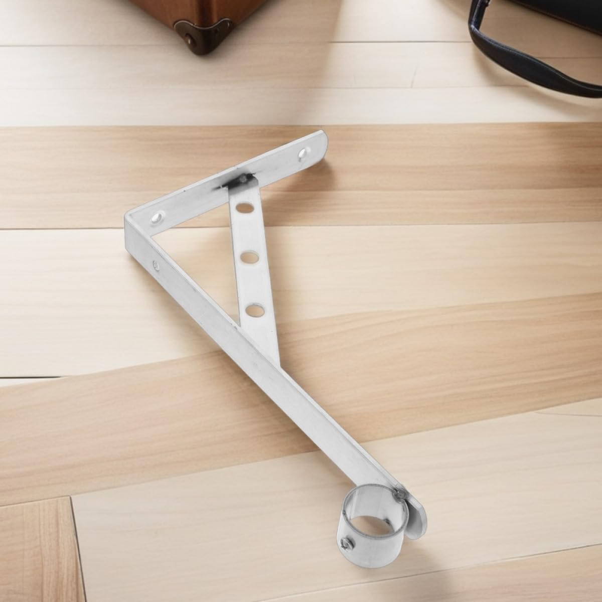 TOYANDONA 2pièces Support de Tringle à Vêtements Support Mural Équerre pour Fixation de Tringle