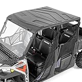 Rough Country Molded Roof for Polaris Ranger 1000/XP 900/XP 1000 Crew 4-Seater - HDPE UTV Roof with UV & Scratch Resistance, Easy Bolt-On Install