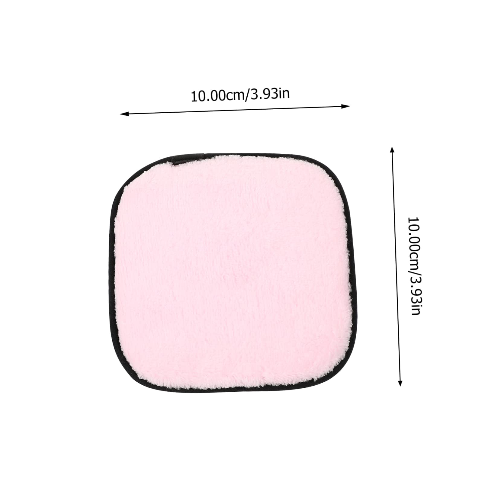 Healeved 4Pcs Square Makeup Removal Sponges Soft Exfoliating Face Cleansing Tool for Gentle Makeup Removal Includes Skin Tone and Colors