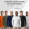 BROOKLYN VERTICAL Mens Long Sleeve Cotton T Shirt Crew Neck 5 Colors S-5XL, White, 3XL #1