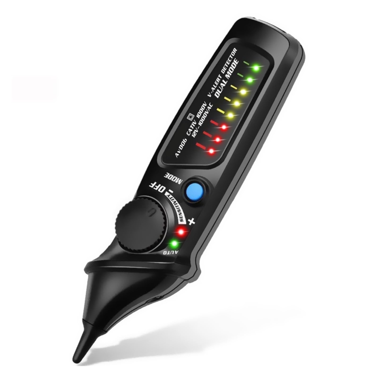 Kit De Verificación Seguridad Circuito, Detector Voltaje Y Comprobador Enchufes, Prueba Continuidad, Cable Vivo Neutro Ligero Y PortáTil