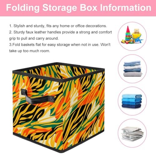 Boîte de rangement cube en tissu pour un dressing parfaitement rangé