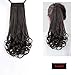 Produktbild Lanceasy Drawstring Curly Perücke Pferdeschwanz Hitzebeständige Haarteile Natürliche Clip In Haarverlängerungen