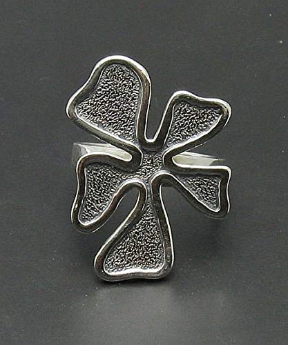 Bague argent massif 925 fleur R000720 Empress anti-allergie pour peaux sensibles - 6