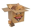Smoak Firewood’s Cooking Wood Chunks (Competition Grade) USDA Certified for Smoking, Grilling or Barbequing (Hickory 25-30lbs 1728 Cubic in.)