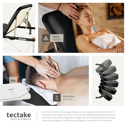 TecTake® 3-Zone Massage Table 801450-1 - Image 8