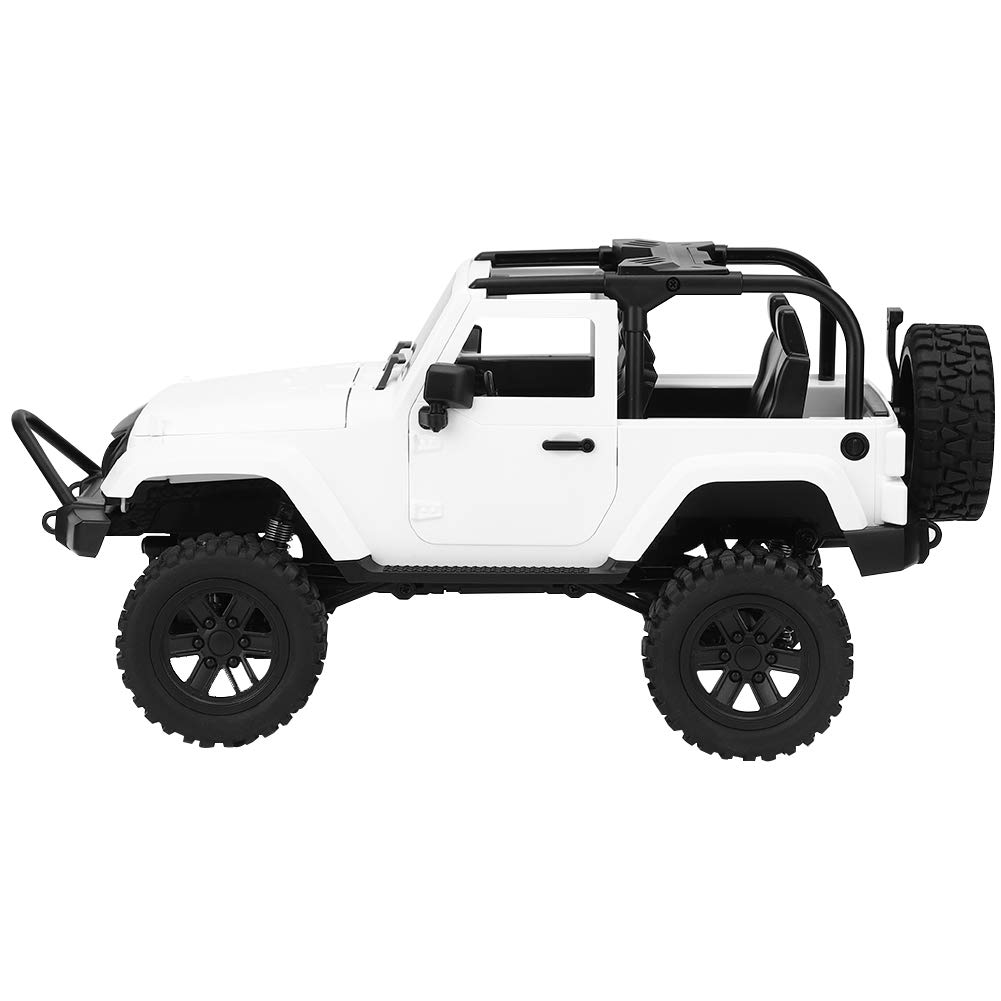 Veicolo Telecomandato a Ruote Motrici Giocattolo per Auto RC 1/14 per Bambini Plastica Bianco/arancione 35 X 15,5 X 16,5 Cm (Configurazione standard)