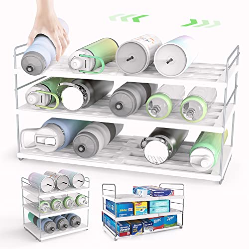 "Best Shelf Organizer For Water Bottles Streamlining Your Home Storage"