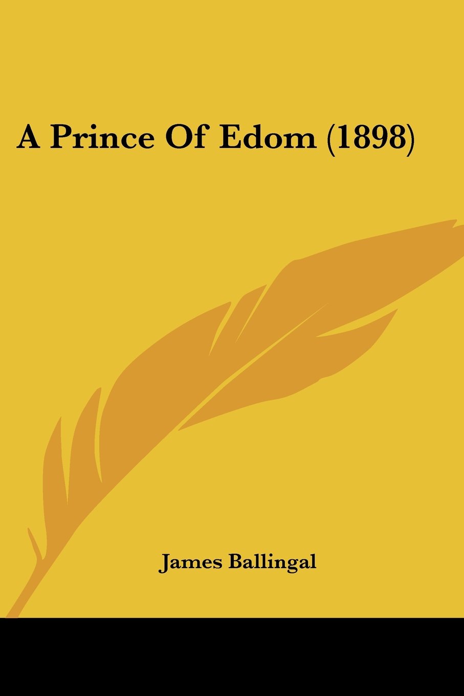 A Prince Of Edom (1898)