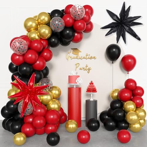 Image of Ouddy Life 103Pcs Casino Night Vegas Themed Birthday Party Decorations