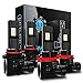 JDM ASTAR High Performance 1:1 Design 9005 High Beam H11 Low Beam Combo White Light Output More Downroad Visibility LED Headlight Bulbs