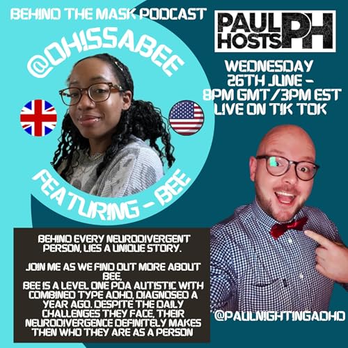 Behind The Mask - In Conversation With Bee #adhd #adhdwomen #adhders