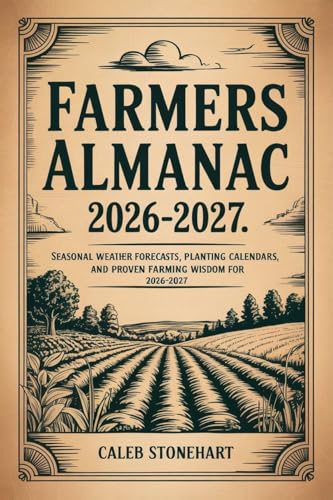 Farmers almanac 2026-2027: Seasonal Weather Forecasts, Planting Calendars, and Proven Farming Wisdom for 2026–2027 (English Edition)