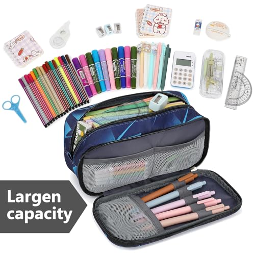 Image of Mountain guest Pencil Cases for kids, Large Capacity Pencil Pouch, Office College School Marker Organizer Case pen for Men Women Adult Teens