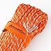 Titan SurvivorCord | Reflective Orange | 103 Feet | Patented Military Type III 550 Paracord/Parachute Cord (3/16" Diameter) with Integrated Fishing Line, Fire-Starter, and Utility Wire.