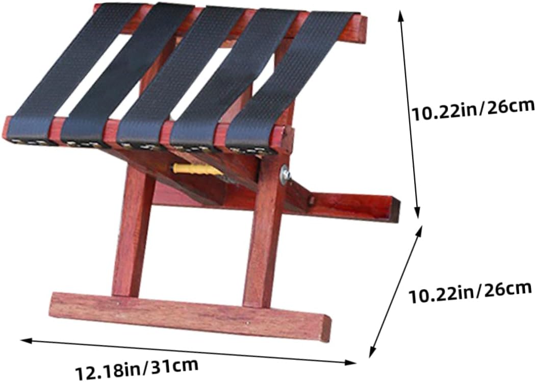 Yardwe Portable Folding Camping Stool Lightweight Outdoor Bench for Fishing BBQ and Travel Compact Design for Durable and Sturdy Construction