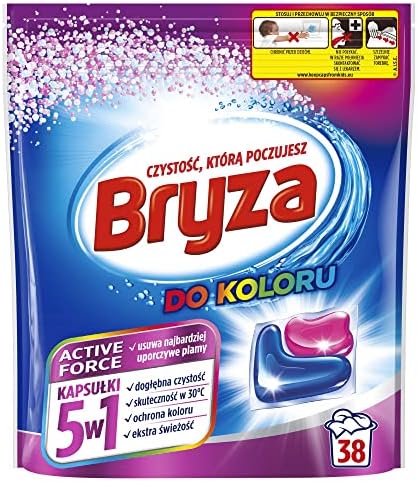 Bryza 3163002 Kapsułki Do Prania, 38 Sztuk