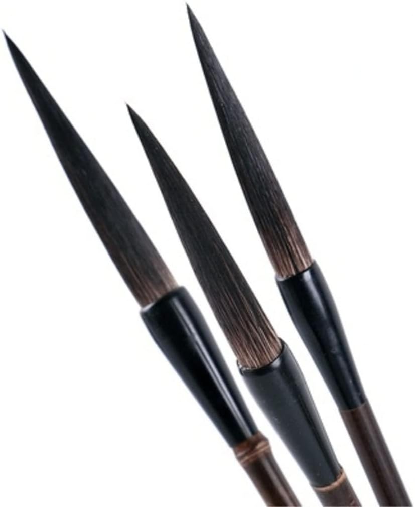 中国の筆、中国の書道の筆、書道の筆、中国の書道の筆、長い中国の絵画の筆、楷書の