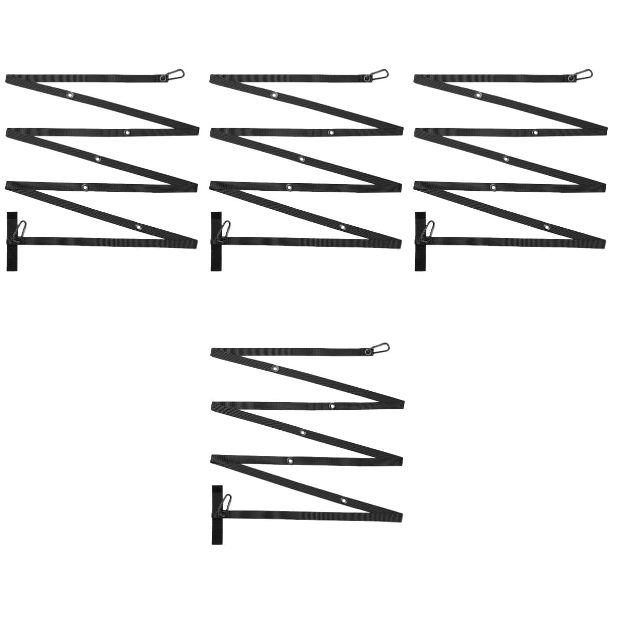 TOPBATHY 4sets Corda Da Campeggio Resistente Agli Abrasioni Stendibiancheria Da Esterno Multiuso e Antivento Per Tende Escursioni e Attività All Aperto