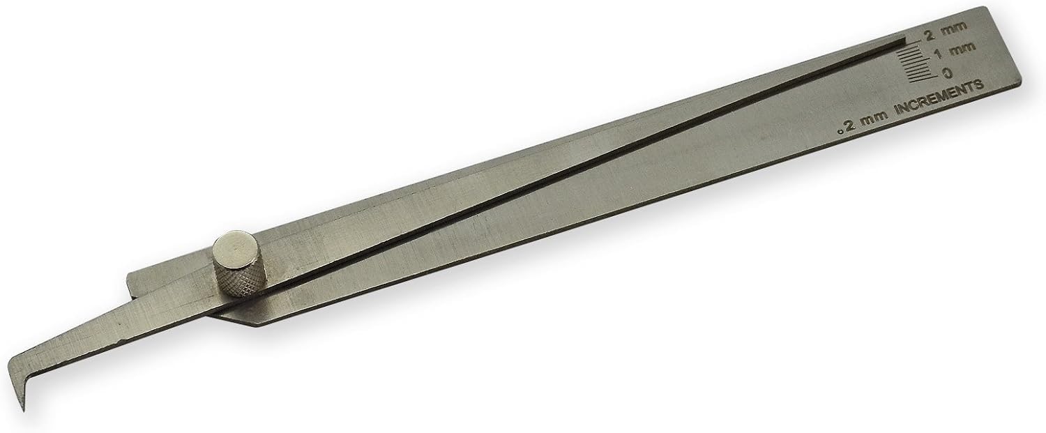 Pit Gauge V-WAC Weld Measure Inspection Checks Undercut Crown Height Pits Marks Metric