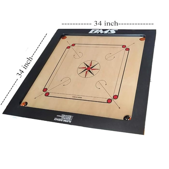 Buy Precise Carrom Board Game Board Champion Bulldog Jumbo English Ply
