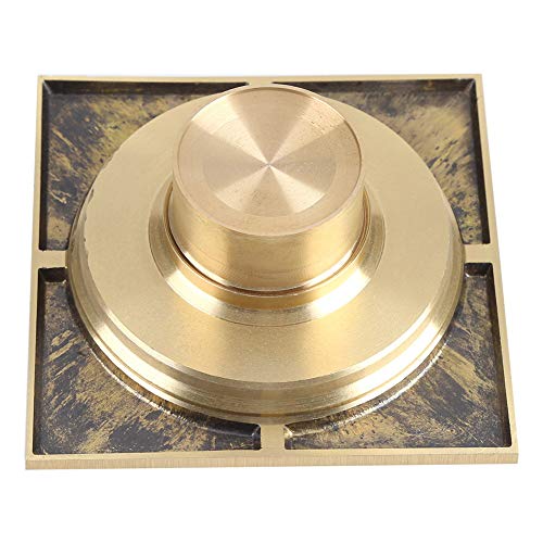 Ozgkee Shower Gre, 10x10x7 Square Floor Drain Bathroom Shower Waste Grate Brass Constructed Strainer Home Attachment - Image 4