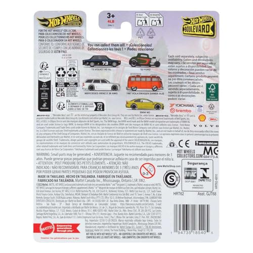 Hot Wheels Premier Boulevard 1967 Volkswagen Samba Bus miniatura 2